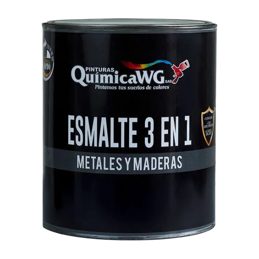 Esmalte 3 en 1 Metales y Maderas QuímicaWG