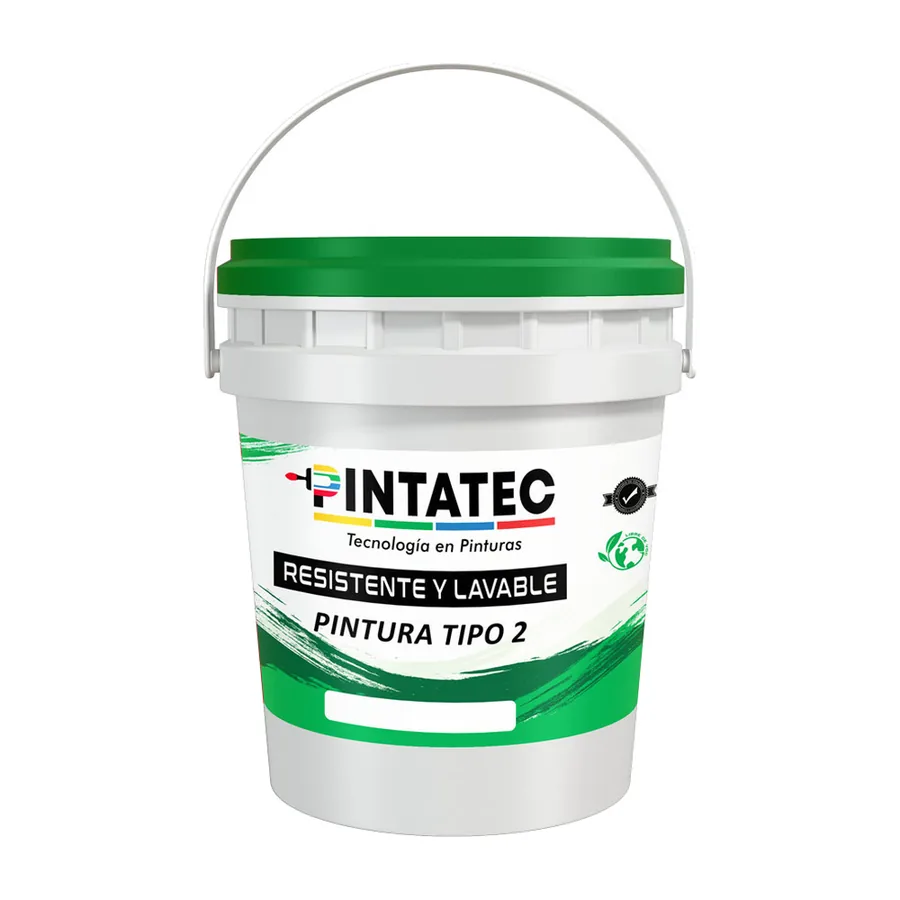 Vinilo Tipo 2 Resistente y Lavable Intatec